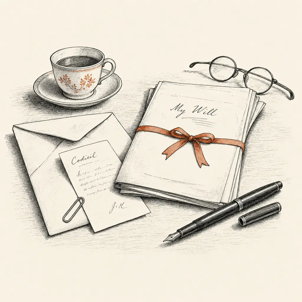 Changing a will: reviews and codicils