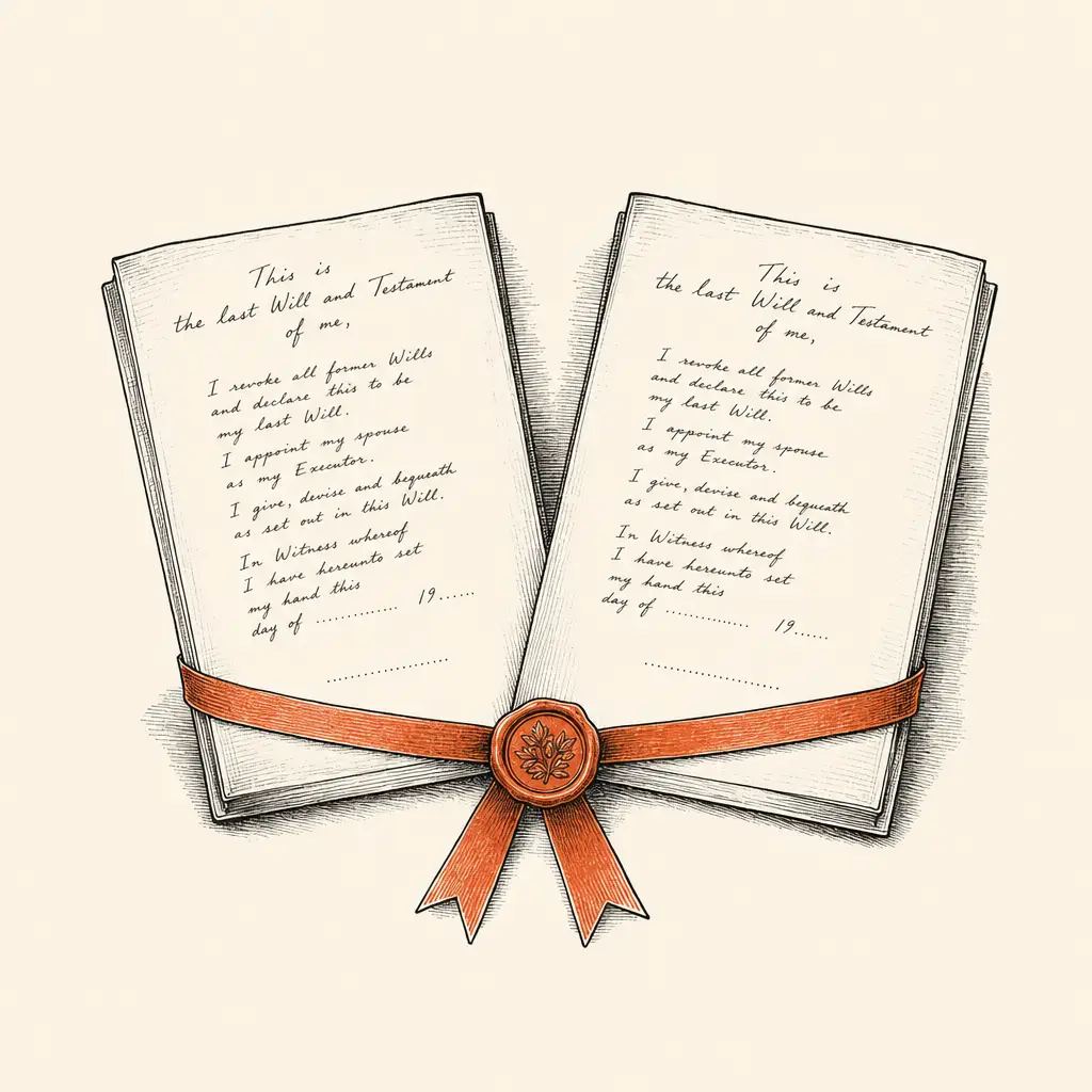 Mirror wills for couples