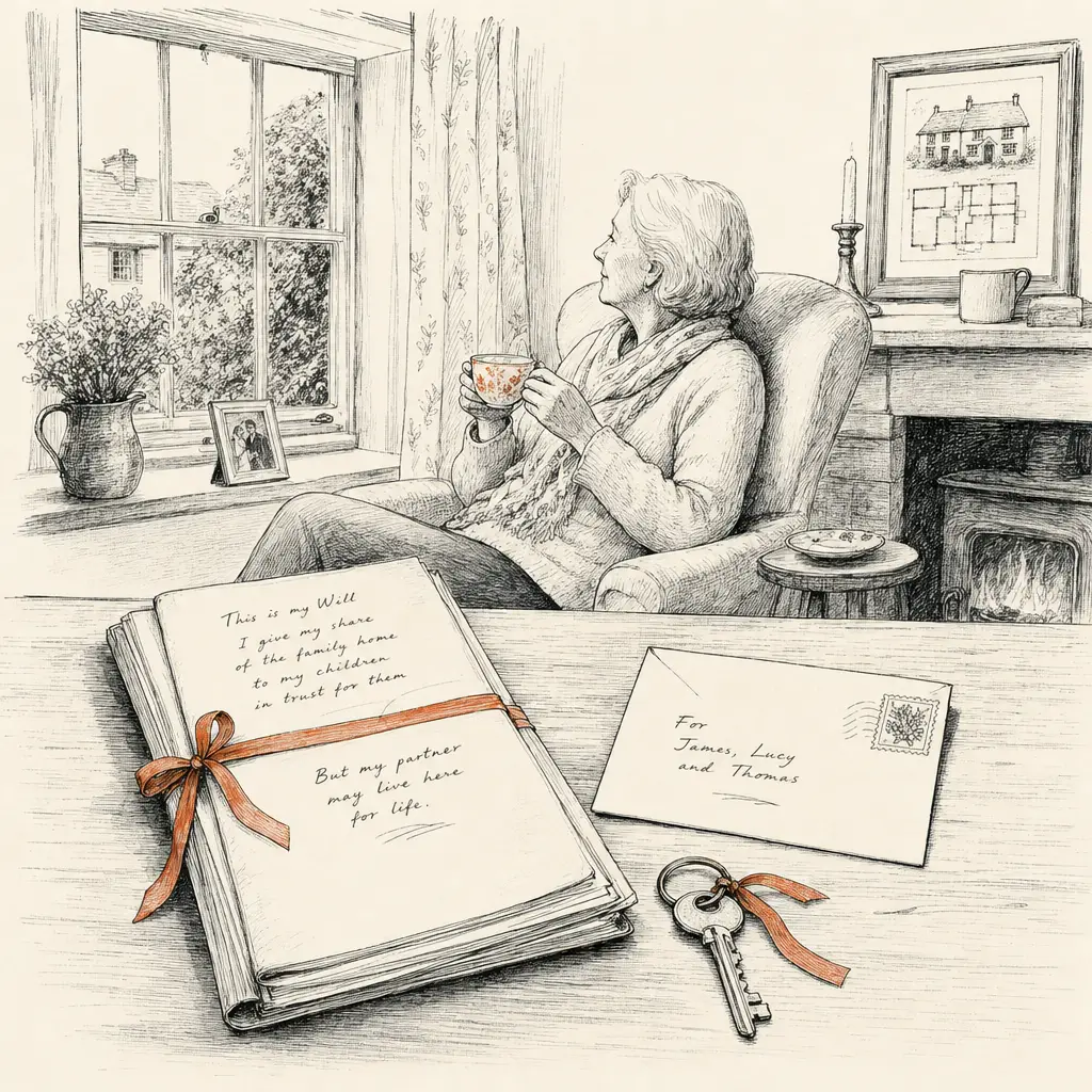 Trust wills and property protection trusts